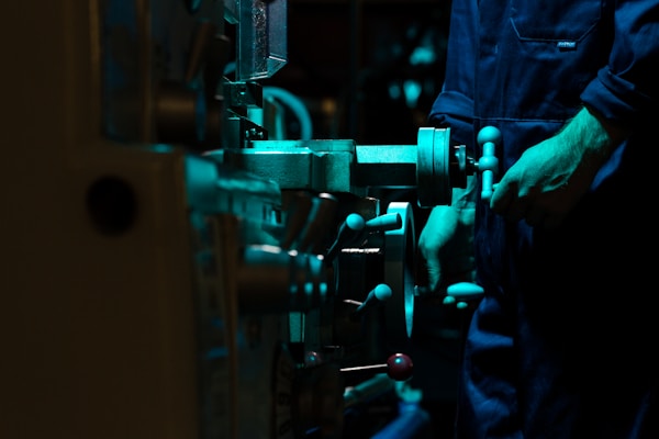 Modern manufacturing facility